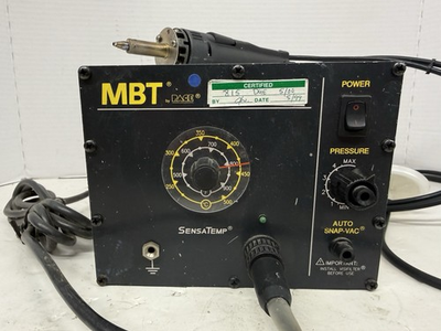 #ad Pace MBT Sensatemp commercial grade dedoldering Station PPS 75A WITH WAND WORKS $199.99
