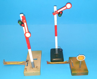 B0219739170 Kibri Signale Höhe 9 21 5cm 3 Stück Spur 0 Gut bis bespielt