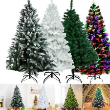 4ft 5ft 6ft 7FT Spruce Realistic Artificial Holiday Christmas Tree with Stand
