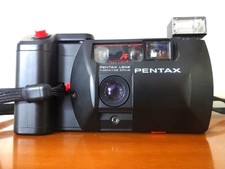 Pentax PC35AF 35mm Film Camera f/2.8 Lens Case Fuji Film Batteries Parts Repair