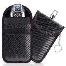 Faraday Bag for Key Fob Car RFID Signal Blocking Pouch Protector Anti-theft