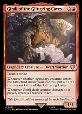 MTG ~ Gimli of the Glittering Caves ~ LTC ~ #32 ~ R ~ NM