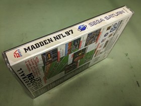 Madden 97 Sega Saturn Disk and Case