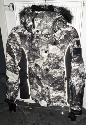 Superdry Japan Ski Damen Jacke Snow Ski Edition V.3 mit Kapuze Gr.L