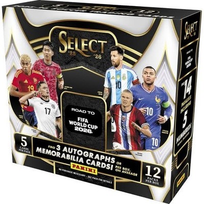PYT #25 (x3) 2025-26 Panini Select Road to FIFA World Cup Hobby