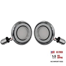Motorcycle LED Turn Signal Light Bullet Style 1157 Front Indicator Lights Mini