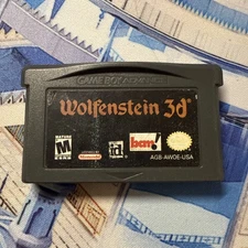 Wolfenstein 3D (Game Boy Advance GBA)  Authentic US Version Cart
