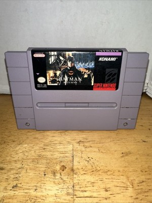 Batman Returns (Super Nintendo, 1992) SNES Authentic Cart Tested!