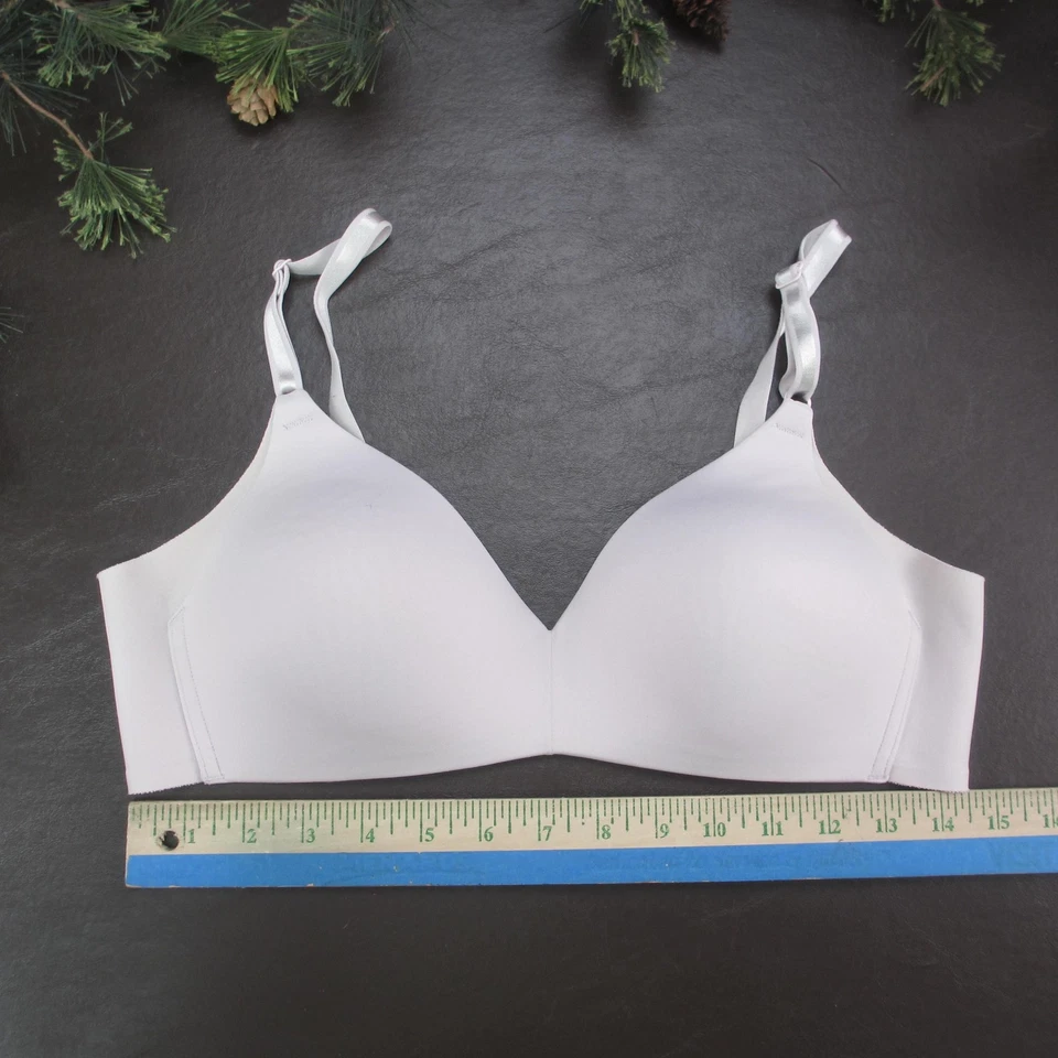 Warners Bra Womens 36B White Wire Free Lightly Lined Smooth T-Shirt RM7561W - Image 2 of 4