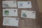 1959-1962 AUSTRALIAN ANIMALS SERIES FDC COVERS X5
