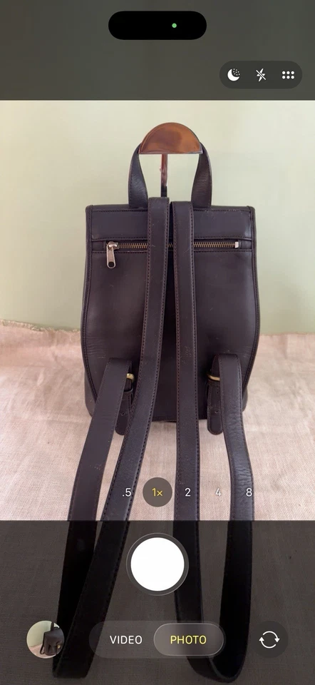 Coach 101-76 Vintage Leather Backpack — Rare Legacy Quiet Luxury - Image 3 of 4