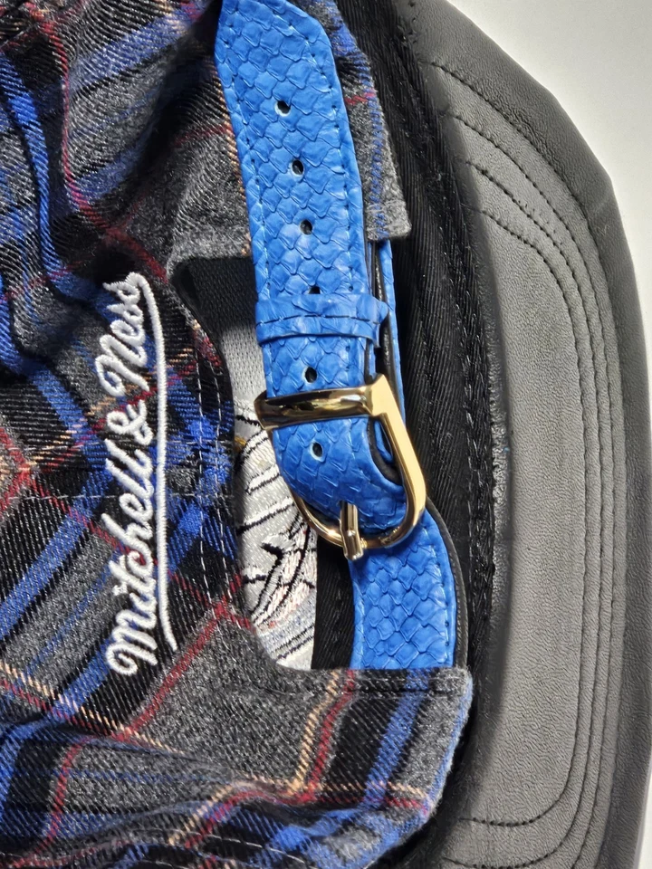 Gorra OKC OKLAHOMA piel de serpiente con correa, como just don sombreros Foto 2 de 4