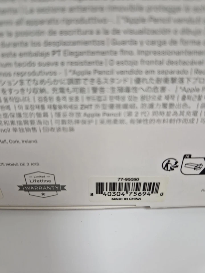 OtterBox iPad Pro 11" M4 5th Gen Case Statement Studio Series Blue RRP £110 - Image 3 of 4