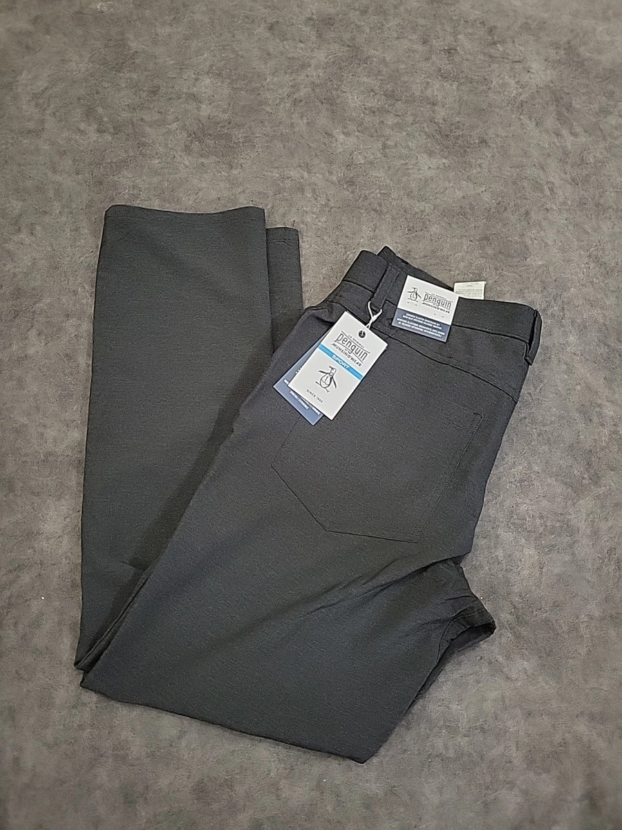 Pantalon Habillé Homme Original Penguin - Taille 30x30 - Noir/gris Foncé - Laine - Neuf Avec étiquettes