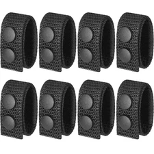 Ullnosoo Belt Keepers for Duty Belt, 8 Pack 1000D Nylon Tactical Keepers 2¼