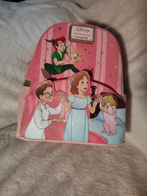 Loungefly Hardtag Disney Peter Pan/Wendy Darling 70th Anniversary Backpack  NWT