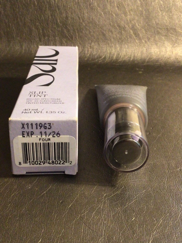 SAIE Slip Tint Tinted Moisturizer SPF 35 Sunscreen Shade 4 ~ Four 1.35 oz - Image 4 of 4