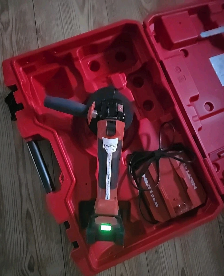 Hilti-AG6D-22 NURON Akku-Winkelschleifer Sehr GuteZust+Akku+Ladegerät mit Koffer - Bild 4 von 4