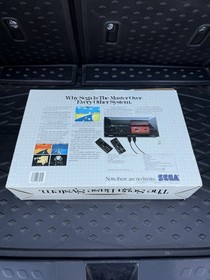 The Sega Base Master System with Box & Accessories