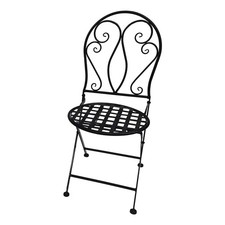 Eisen Balkonstuhl klappbar mediterranes Design Klappstuhl Bistrostuhl Mosaikstuh