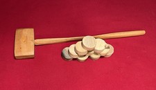 Vintage Bourbon Barrel Bung Mallet Hammer