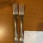 French Provincial Towle Sterling Silver Fork 7-1/4” 1948 Nice 2 Available Nice!