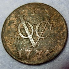 1776 Magic Keydate! Date of Independence! Colonial New York Penny Gelderland Cer