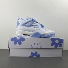 HV0823-100 Air Jordan 4 Aluminum Forget Me Not