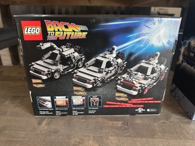 LEGO Back to the Future DeLorean Time Machine 21103, 401 Pieces, Marty & Doc