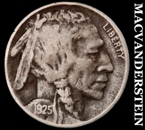 1925 Buffalo Nickel- Scarce Better Date No Reserve #J2630