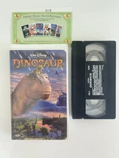 Walt Disney Dinosaur 2001 VHS Clamshell Edition With Cassette