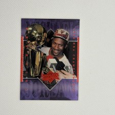 Michael Jordan  1999 Upper Deck Athlete of the Century #6  Chicago Bulls NrMt