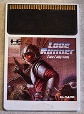 Lode Runner Lost Labyrinth nec PC Engine Hucard Jap
