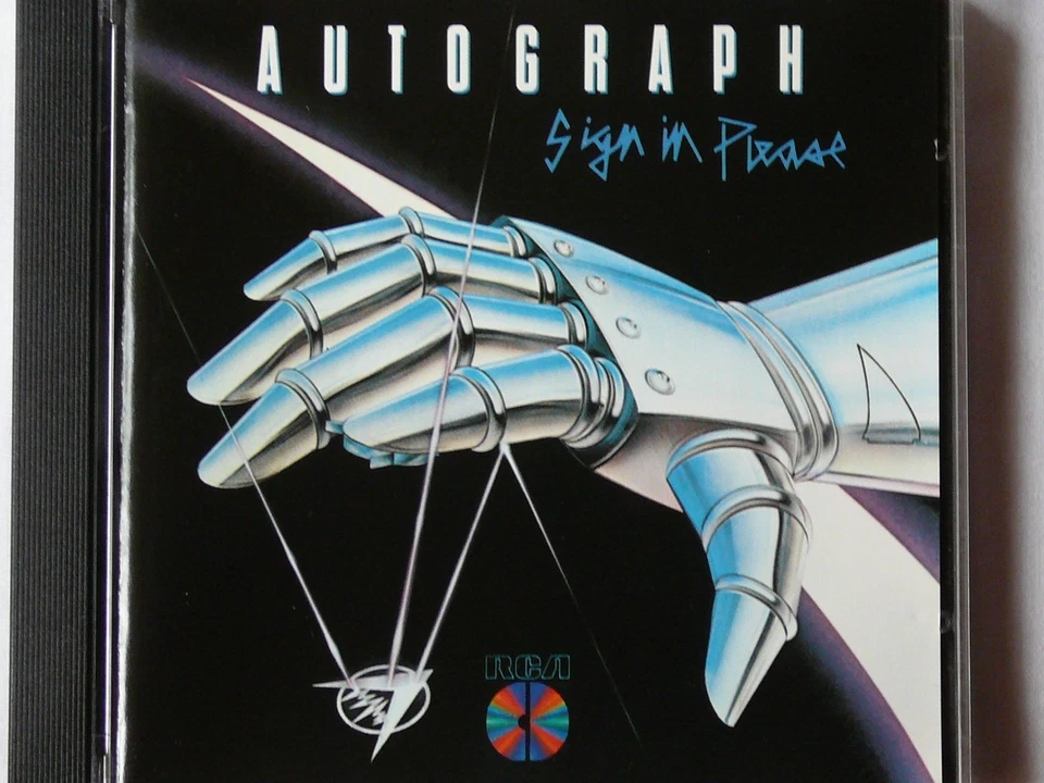 AUTOGRAPH``Sign in Please´´ Org. CD von 1990 Melodic Metal -Turn up the Radio- - Bild 2 von 4