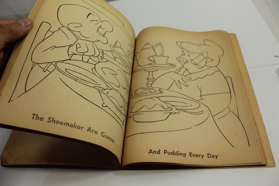 Vintage 1965 Mister Magoo Coloring Book 128 Pages Retro Cartoon ...