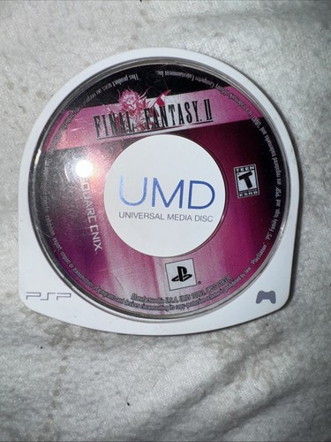 Playstation Portable PSP Final Fantasy II (Sony PSP, 2007) Disc Only Tested Work - Picture 3 of 5