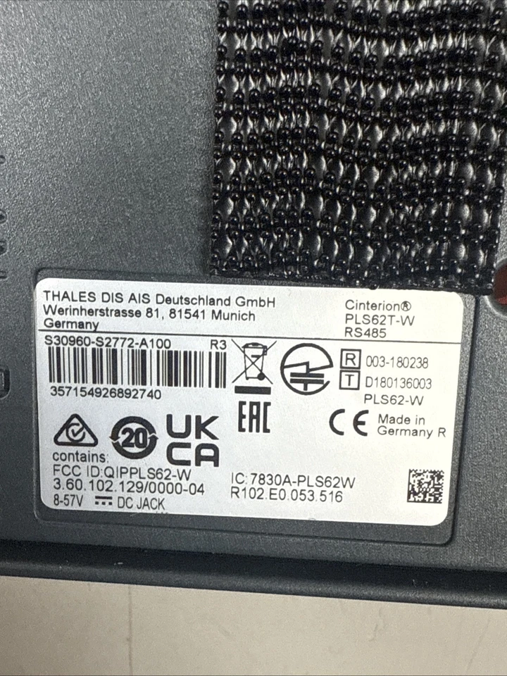 MODEM 4G/LTE RS485 WORLDWIDE WITHOUT SIM 3370100214 - Free Shipping + Geniuine - Image 3 of 4