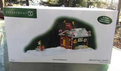 2005 Department 56 North Pole Series #56.57203 NORTH POLE MAINTENANCE Sealed nos
