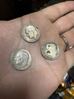 1964 and 1957 Roosevelt Dimes - silver!