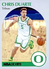 2021-22 Panini Chronicles Draft Picks Hoops Chris Duarte Black #68