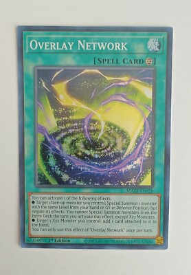 overlay network yugioh card Yu-Gi-Oh! Duel Links