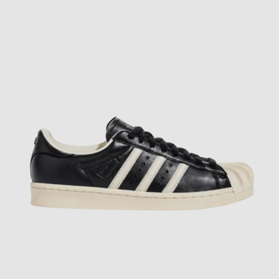 【Adidas x Thug Club】Superstar Vintage Core Black Cream Adidas x Thug Club Superstar Vintage Core Black Cream White