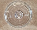 Pyrex Round Clear Glass Replacement Lid G5C  7 1/2” OD for 7" dish, display only