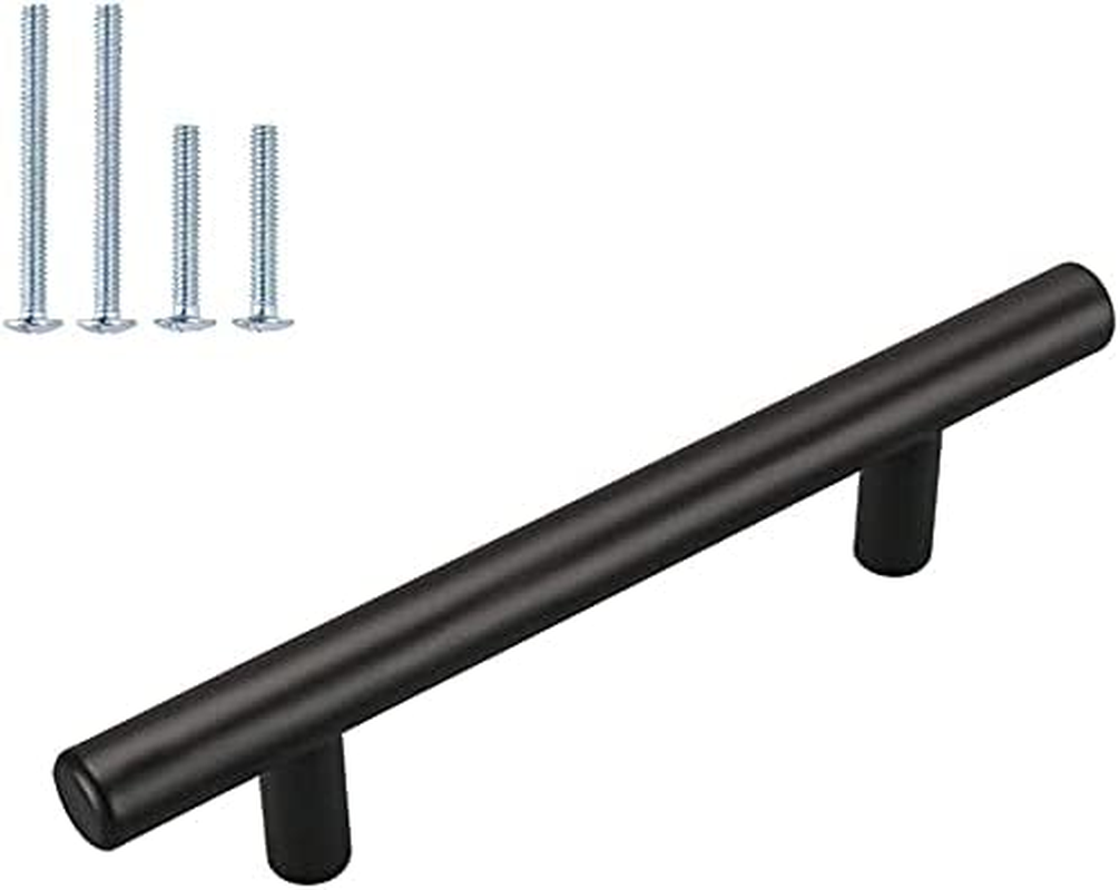 Black Drawer Pulls Cabinet Handles 10Pack - HD201BK Cabinet Door Handles