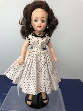 10  Vintage Ideal Little Miss Revlon Brunette Fashion Doll Vintage Dress Sx