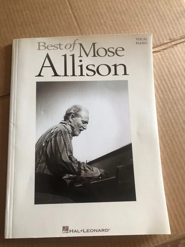 Best of Mose Allison for Piano Vocal Sheet Music Mississippi Blues 15 Songs Book