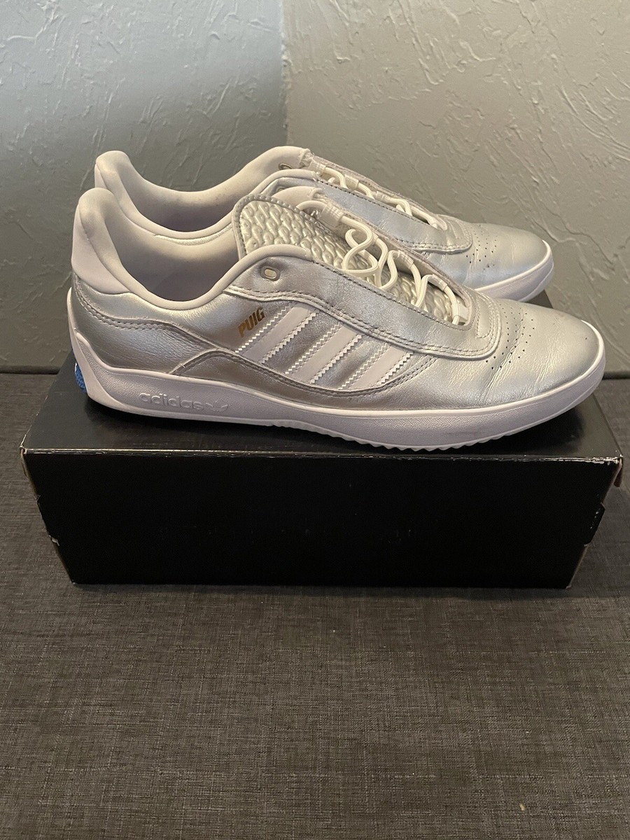 Size 9.5 - adidas Puig Silver Metallic 2022 | eBay