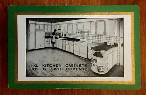 Vintage Playing Card Swap Single Jos Groh Company Kitchen Cabinets