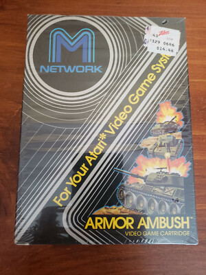 Atari 2600 Armor Ambush Video game NOS Factory Sealed 5661 M Network Mattel 1982