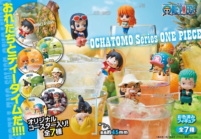 MegaHouse Ochatomo ONE PIECE Pirates' Tea Time Mini Figure Luffy